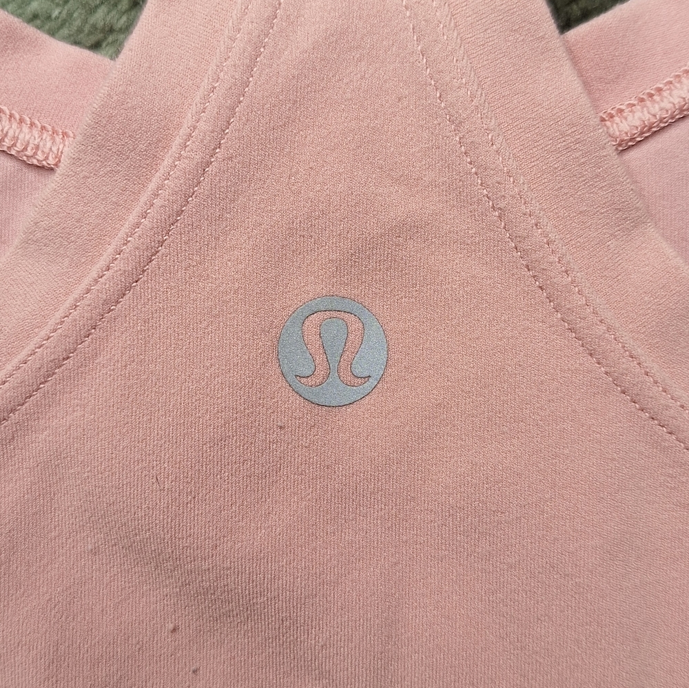 Lululemon Pink Peach Tank‎ Racerback Razorback Tank - Picture 4 of 6